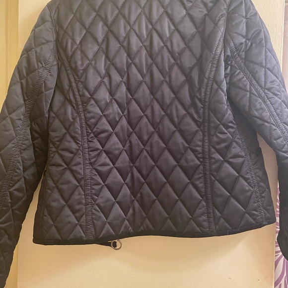 Coach Fur-Collar Quilted Short Jacket - Picture 9 of 11